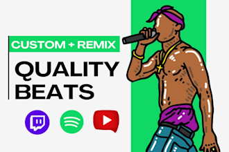 deliver exclusive custom background beats avoiding copyright