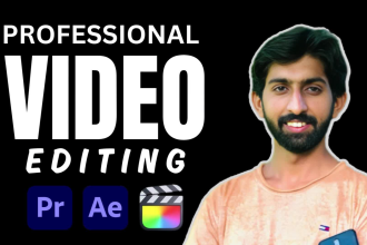 do professional instagram youtube video editing and post production