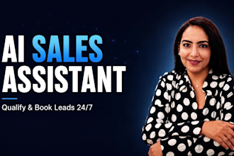 build an ai sales chatbot to increase conversions