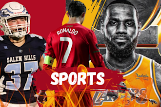 edit sports highlights, sports video recruitment of basketball and football