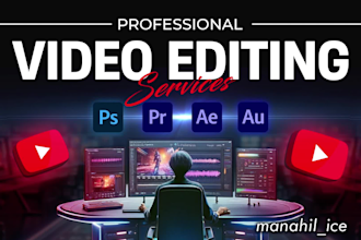 do professional youtube video editing