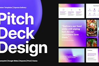 design stunning presentations for you on all softwares