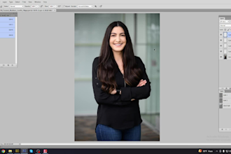 do photo retouching and photo editing in photoshop