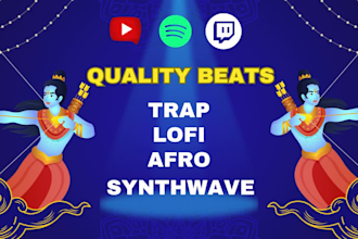 deliver exclusive custom background beats with full rights