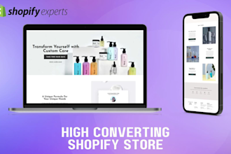 build single product shopify store or 7 figure shopify dropshipping store
