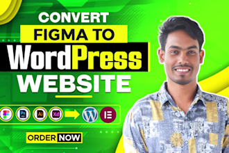 convert figma to wordpress or figma to elementor pro