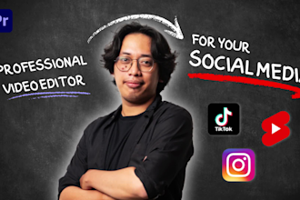 video editing for tiktok, reels, ugc, and facebook ad