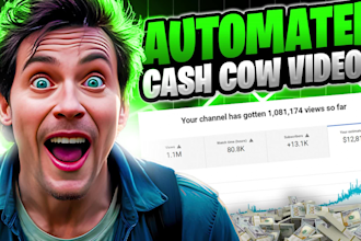 do a faceless youtube video and automation