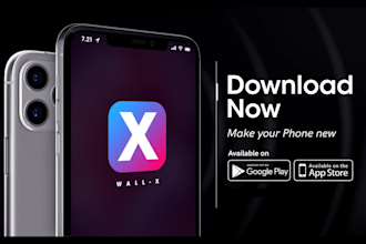 create modern mobile app promo or app promotion video