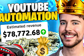 create top 10 cash cow faceless videos and youtube automation
