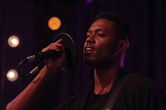 be your rnb, rock, pop, country male singer, male songwriter, ghostwriter song