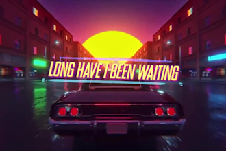 create stunning animated lyric video, metal lyric video, 2d line art, hand draw