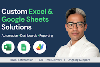 be your google sheets expert for automation and custom spreadsheets