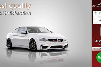 do car reflection service and shadow effect