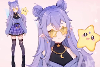 make vtuber avatar model, vtuber model, vtuber rigging, 2d vtuber model, live2d