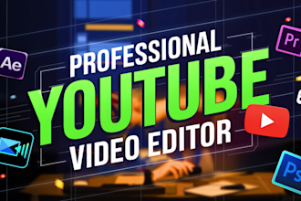 edit your youtube video,vlog,ads,promo etc
