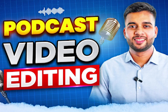 edit your video podcast and interview for youtube