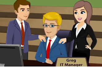 infographic 2d explainer video animated explainer sales business video animation