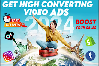 create shopify facebook video ads for dropshipping products