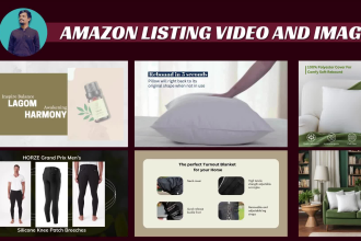 create amazon listing videos and social media ads