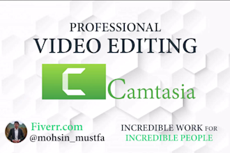 be your pro camtasia video editor and screen recorder