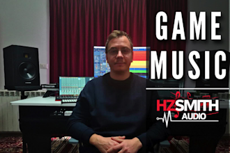 compose and produce professional video game music and soundtracks