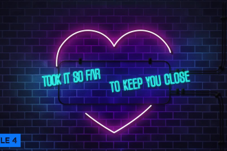 create a premium fantastic lyric video