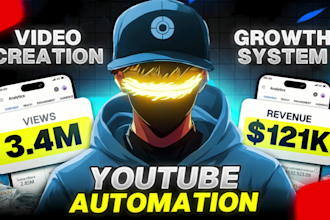 edit automated faceless videos, cash cow videos for youtube automation channel