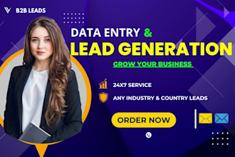do lead generation, email list building, scraping email leads, and contact list