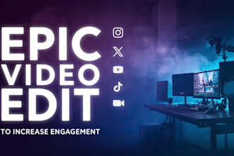 create high energy video edits that capture attention
