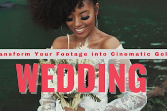 do storytelling wedding video editing