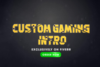 do custom youtube intro and outro for your gaming channel