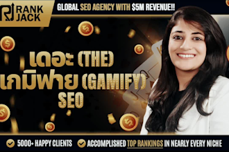 provide premium monthly thai SEO backlinks service for google top ranking