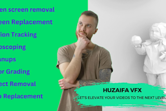 do green screen removal, rotoscoping, and background removal
