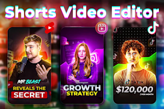 do faceless tiktok videos, youtube shorts, viral reels, short form video editor