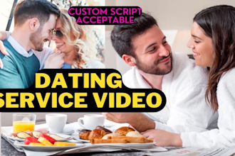 create dating service promo video matching life partner ads