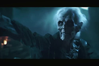 create a dark rap music video or scary cinematic visual for your song