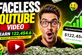 be your faceless youtube video creator