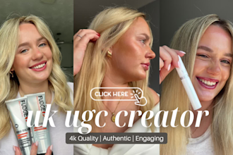 be your ugc creator for video ads that boost sales