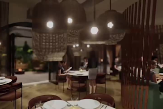 do 3d restaurant interior café interior 3d rendering interior design