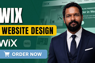 design and develop modern wix website, wix store and wix redesign