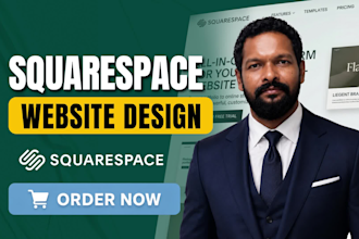 built squarespace website, squarespace website development, design and redesign