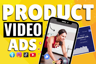 do brand commercial social media video ads and  instagram, youtube video creator