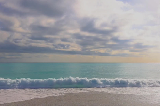 create relaxing ocean waves, river flowing, and waterfall video