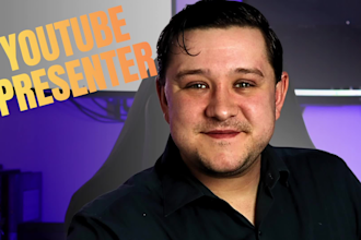 be your charismatic youtube presenter