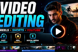 professionally edit reels shorts podcasts and videos