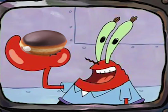 create a spongebob custom ad
