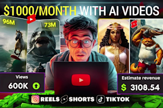 make ai generated video, ai animal shorts, ai youtube shorts, viral ai shorts