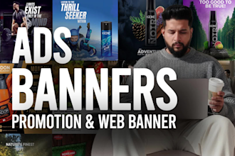 design poster banner ads