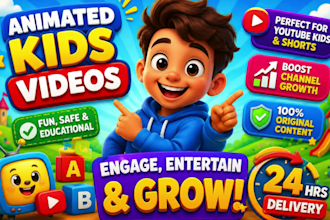 animate 3d cartoon animation for kids 3d animation videos